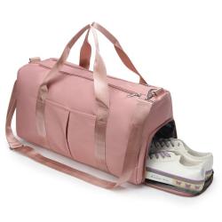 KBW494 Hot Sale Durable Sports Bag With Large Volume For Gym Exercise Waterproof Fabric Gym Bag With Shoes Compartment