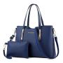 Wholesale Latest fashion designer new model High quality 2 pieces pu leather bags women hand bags