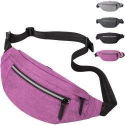 Gelory Running Belt Fanny Pack Mobile Cell Phone Pouch Sports Travel Crossbody Waist Bag For Men Women