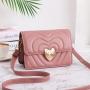 Newest Fashion Purse Heart Lock Mini Bag Girls Sequin Handbag Bags Women Girls Handbags For Ladies 2021