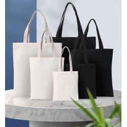 ZF008 New Gift Shopping Bag Eco-Freindly Square Travel Tote Bag Customized Logo Printed Organic Cotton Canvas Bag