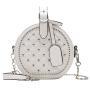 Lady Handbags Leather Sling Bags For Women Chain Round Diamond Check Rivet Women Luxury Bags Manufacturer Designer Women Bags
