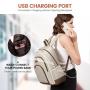 LOVEVOOK OEM Custom Factory USB Port Men Woman Wholesale Fashion Waterproof 15.6 17 In Computer Laptop Business Travel Backpacks