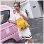 HR028 Unisex Versatile Sports Shoes Fitness Bag Canvas Drawstring Simple Backpack Travel Football Game Laptops Shoulder Bag