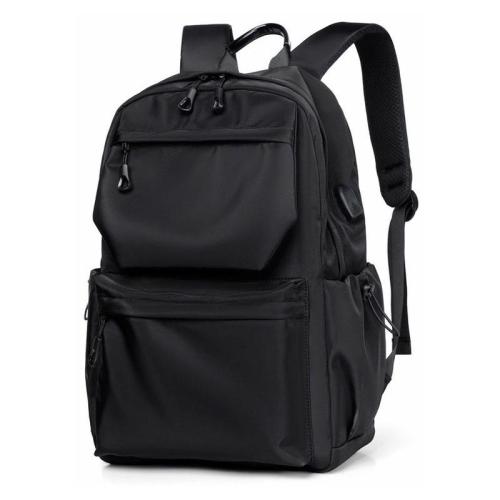 ZF055 Customized New Computer Shoulder Bag Oxford Cloth Waterproof Wear Student Schoolbag Leisure Backpack Male USB Interface