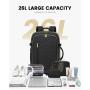 Custom LOVEVOOK large men backpack casual travel bags business school students outdoor backpack carry on laptop travel backpacks