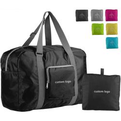 Gelory Hot Selling High Quality Foldable Large Capacity Travel Duffel Bag Luggage Waterproof Sports Gym Bag