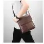 KBW457 Wholesale New Men Business Briefcase PU Waterproof  Travel Shoulder Crossbody Bag Version of The Casual Retro Men Bag