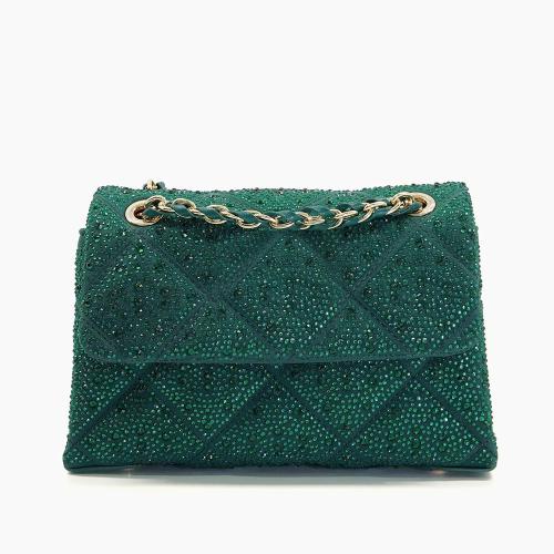 2023 New Arrivals Fashion Beading Women Shoulder Bags Shiny Crossbody Customized Logo Leather Handbags