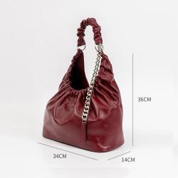 High Quality PU Leather Fashion style Shoulder Bags Custom Logo Ladies Handbags Message Women Bag