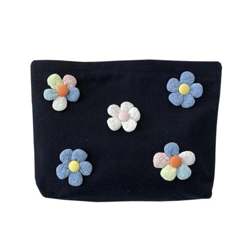 New Daisy Large Capacity Portable Cosmetic Bag Female Flower Dust Storage Bag Women Makeup Bag