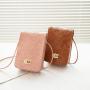 2024 CrossBody PU Mobile Phone Bag Fresh and Sweet One Shoulder Bags for Women Fashionable Womens Messenger Bags