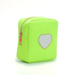 Stock Mini Cute Candy Multi 18 Different Colors Quality Premium Nylon Bag Little Girls Makeup Case Valentine Gift Bag for Makeup