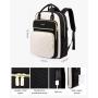 LOVEVOOK Custom Fashion Quilted Waterproof Teenagers Daypack Trendy Anti Theft School bookBags USB Women College Laptop Backpack