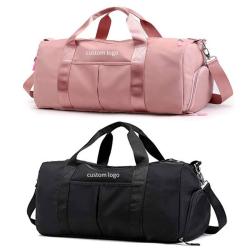 New Customized Logo Large Capacity Duffle Bags Gym Man Women Waterproof Sports Travel Bag Small Duffel Bag