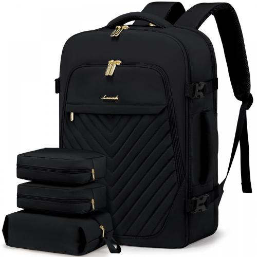 LOVEVOOK Travel Backpack Women TSA Personal Item Overnight Bag fits 17.3" Laptop Carry On Backpack for Weekender Business Hiking