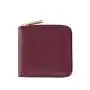OEM genuine leather ladies wallet rfid protection zip around wallet