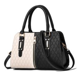2022 Latest new product ladies contrasting colors Shoulder bags trendy fashion Pu Leather bags women handbags