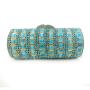 New Luxury Metal Evening Clutch Bag Diamond Bridal Rhinestone Party Bag Colorful Handmade Cylindrical Stone Evening Bags
