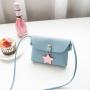 2024 New Korean Fashion Mini Crossbody PU Women's Bag Small Square Single Shoulder Phone Bag with Chains Wholesale Foreign Trade