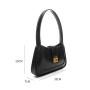 BSCI Authorized Manufacturer Women Shoulder Underarm Bag Luxury Design Fashion Personality Lady Shoulder Square Bags Handbags