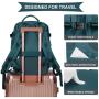 Hiking Gym school backpack with USB women's large capacity Carry On Laptop new travel Casual backpack for Weekender 2024