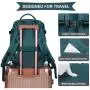 Hiking Gym school backpack with USB women's large capacity Carry On Laptop new travel Casual backpack for Weekender 2024