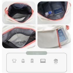 XL095 Imported Wholesalers Anti Water Large Capacity Travel Duffle Bag Fashion Wet Dry Separation Yoga Bag Merchandise in Stock