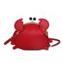 Fashion and cute crab bag funny animal messenger bag casual custom animal shape women's bag