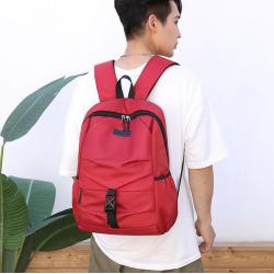 ZWY057 New Simple Shoulder Bag Men Nylon Outdoor Waterproof Lightweight Travel Backpack Student Work Business Laptop Backpack