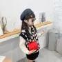 KB015-1 Girls Small Shoulder Bag 2023 Fashion Messenger Bag High Quality Little Girls Mini Crossbody Bag Zipper Purses