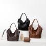 LOVEVOOK Realer custom top sale ladies women handbag shoulder bag Large 2 pieces set handbag Ladies Hobo bag Bucket large Purse