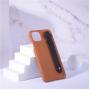 Genuine Leather Smartphone Mobile Phone Case Cover With Handle For Iphone 12 13 14 15 pro Max 14 Plus