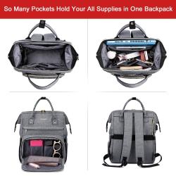 LOVEVOOK 2023 Wholesale 15.6 17 Inch Business Computer Laptop Backpacks Fashion nylon Travel Bags Purses Students School Bookbag