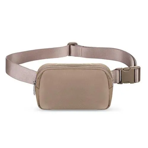 Customize Nylon Fanny Pack Chest Bag For Sport Gym Unisex Waist Belt Bags