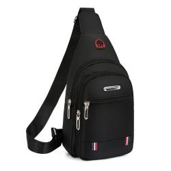 WTB037 Polyester Mens Chest Bag Travel Outdoors Sports Sling Small Bag Fashion Shoulder Crossbody Bags for Men