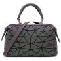 Lovevook 2022 brand designer geometric luminous shoulder hand bags ladies fashion pu leather reflective luminous women handbags