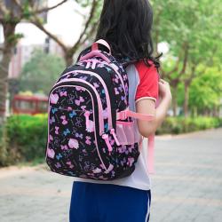 Low Price Flower Printed 3 Pieces Set Bags Lunch Bag Other Backpack Children Backpack School Bags For Girls