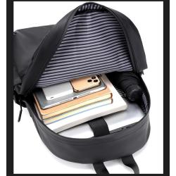 Simple Large Capacity fit 14 inch laptop business backpack polyester fabric backpack casual shoulder back bag student backpack