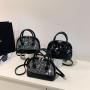 KBW357 Hot Selling Bright Diamond Shell Bag PU Ladies Handbags Shoulder Crossbody Bag Korean Fashion Handbag For Women