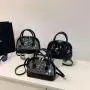KBW357 Hot Selling Bright Diamond Shell Bag PU Ladies Handbags Shoulder Crossbody Bag Korean Fashion Handbag For Women