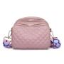 2024 Custom Embroidery Waterproof Nylon Crossbody Bag For Women Mobile Phone Case