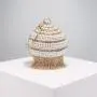Fashion rhinestone wedding bridal bling diamond banquet party clutch bag handbags round ball tassels evening bags bulk wholesale