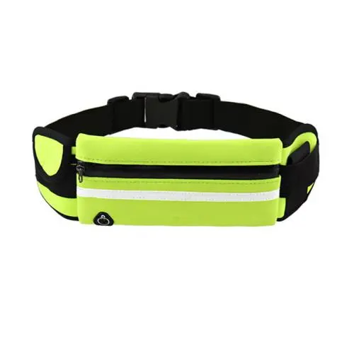 New Outdoor Sports Pockets Unisex Anti-Theft Mobile Phone Running Waist Bag Custom Logo Women Sports Fitness Waist Bag