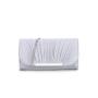 Wholesale Ladies Fancy Bags Glitter Striped Pleated Evening Bag Shoulder Wrinkle Clutch Bags Handbags For Woman