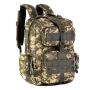 Unisex Patrol Backpack with Zipper Closure for Mountaineering Travel Cycling Fans Camouflage Bag