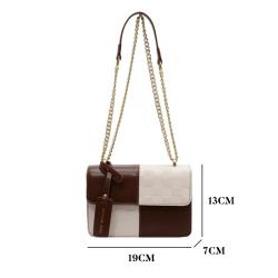 Customized Logo sac a main femme pu leather bag custom hand bag crossbody bag for women