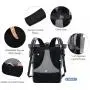 LOVEVOOK factory women's rolltop school bags outdoor man travel sports rucksack fashion gym laptop backpack with cooler pocket