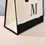 Logo printable blank hand-held canvas color printed shopping bag