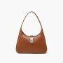 Ladies Fashion Pu Leather Handbags Women Custom Logo Hobo Bags Half Moon Shoulder bag